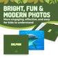 50 Animal Flash Cards - Realistic Photo Cards - Fun Vocabulary Builder For Autisim, Speech Therapy, Esl, Occupational Therapy - Montessori Educational Games For Preschool Kids Learning Activity