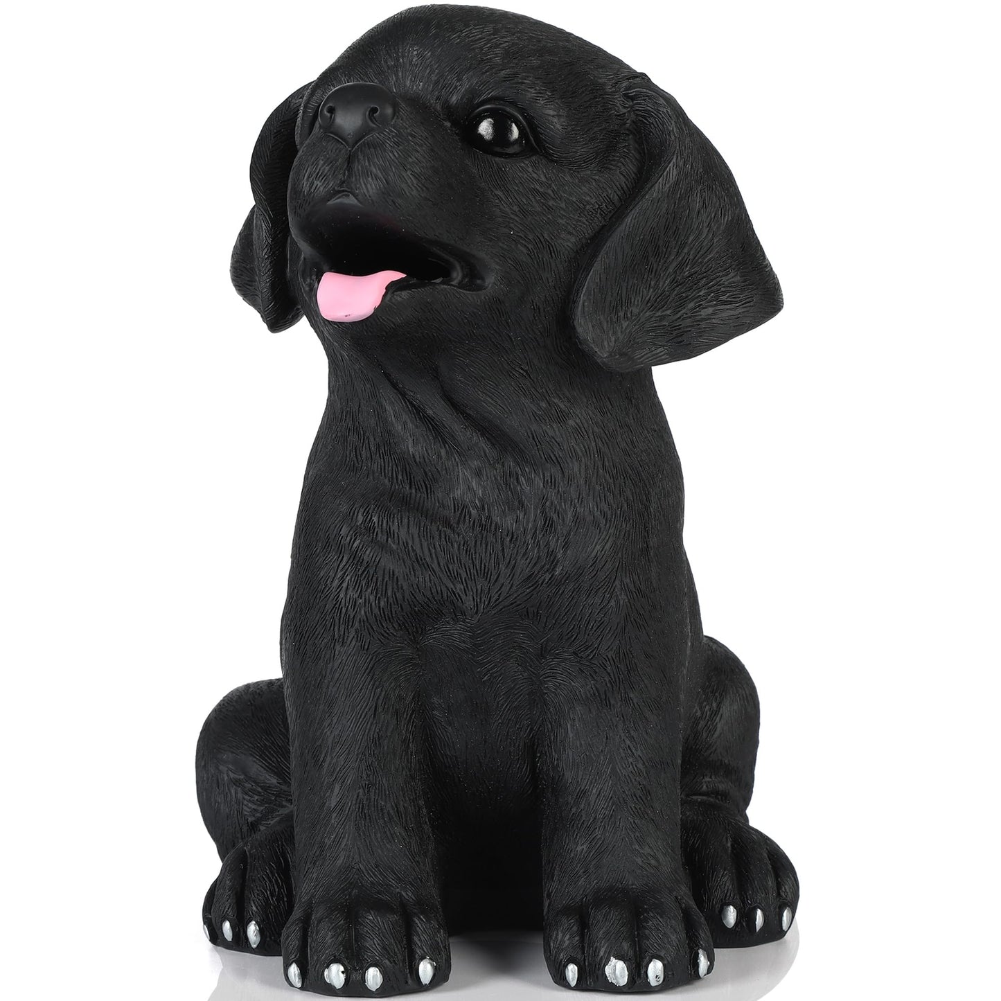 H&W Black Labrador Dog Coin Money Bank, Shatterproof Dog Piggy Bank, Creative Money Bank, Can Store 1000 Coins, Best Bitrthday Gift (Wk34-D3)