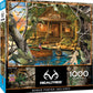 Masterpieces 1000 Piece Jigsaw Puzzle For Adults, Family, Or Youth- Gone Fishing - 19.25''X26.75'' - 96 Character