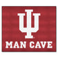 FANMATS 14554 Indiana Hooisers Man Cave Tailgater Rug - 5ft. x 6ft. Sports Fan Area Rug, Home Decor Rug and Tailgating Mat