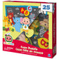 Cocomelon, 25-Piece Jigsaw Foam Squishy Puzzle Abc Best Friends Jj & Animals Musical Show, For Kids Ages 4 And Up