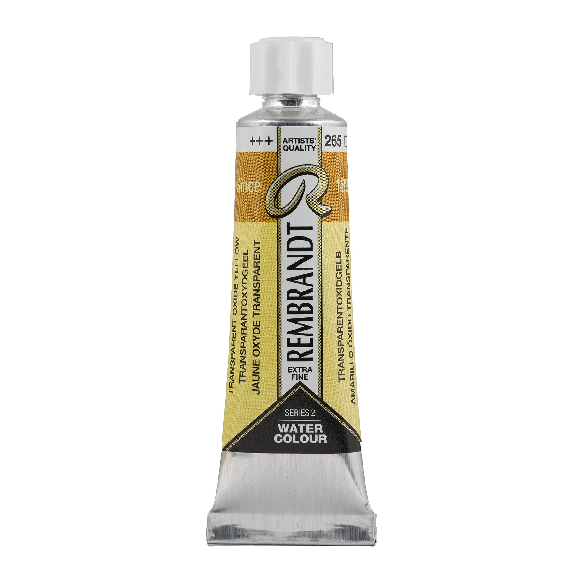 Rembrandt Watercolour Tube 10 ml Transparent oxide yellow 265 (05012650)