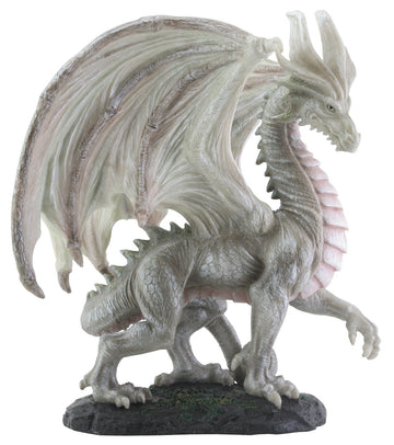 Wise Old Dragon Figurine Display