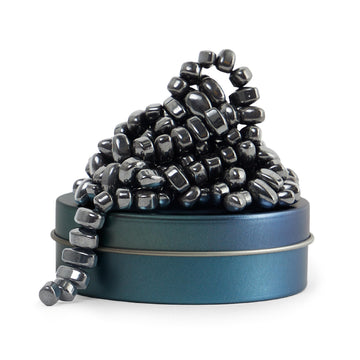 Speks Crags Ferrite Putty, 150+ Ferrite Stones In A Tin, Fidget Toy For Adults & Teens 14+, Desk Toy For Office, Christmas Gift, Holiday Stocking Stuffer, Stress Relief Present | Serenity, Small