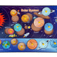 YDV CRAFT Amazing Wooden Outer Space Solar System Toys Puzzle 17 pcs for Children Educational Learning Floor Jigsaw Games Indian