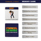 The Financial Rewire Financial Literacy Memory Matching Game - Fun & Educational Cardboard Game for Kids Ages 5+, Medium Size