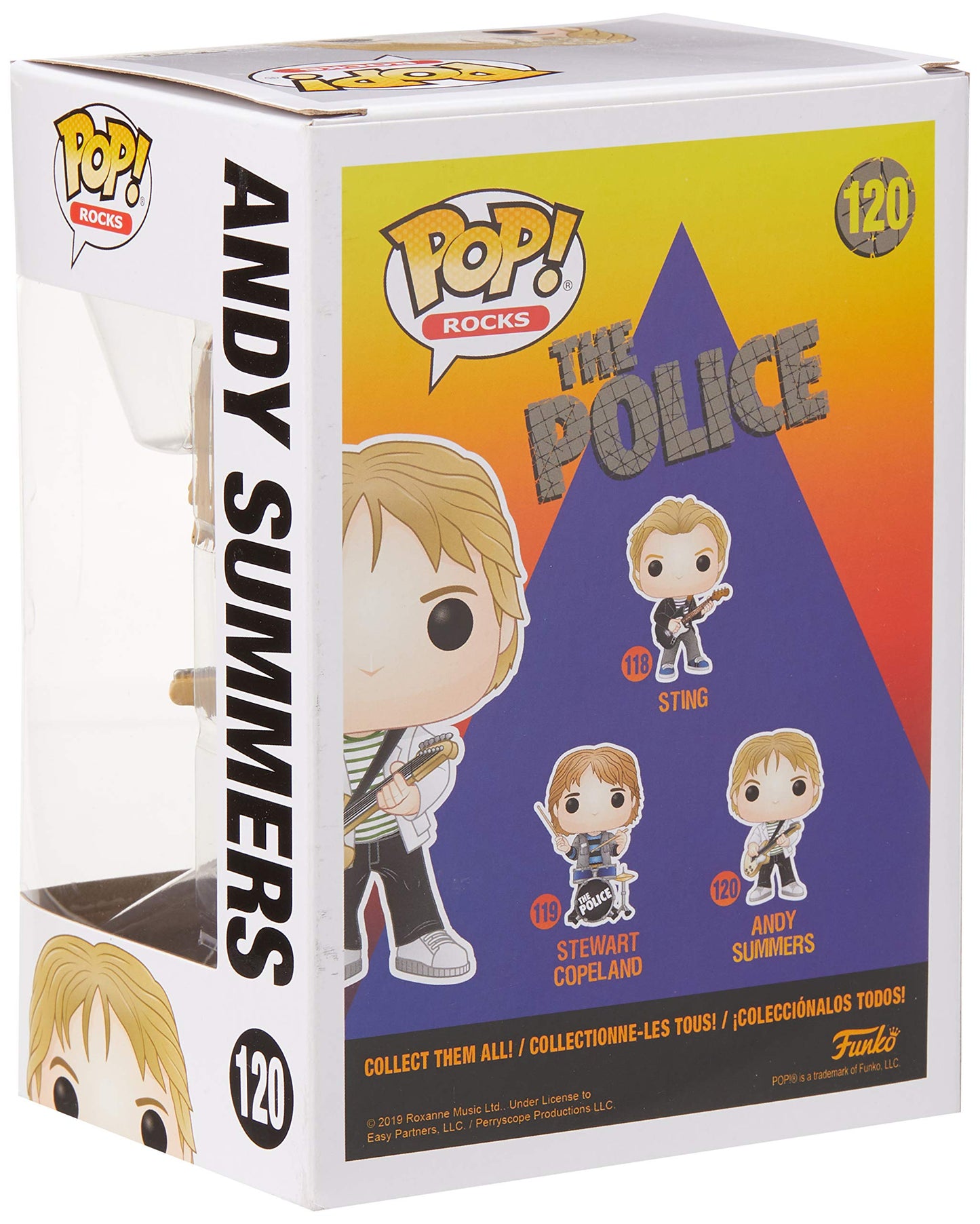 Funko 40088 Pop. Vinyl: Rocks: The Police - Andy Summers Collectible Figure, Multicolor