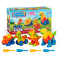 Creative Kids Build & Learn Dinosaur Take Apart Toy Set With Tools Interlocking Stem Educational Building Construction Kit For P