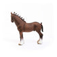 Schleich Farm World, Realistic Horse Toys For Girls And Boys, Clydesdale Gelding Horse Figurine, Ages 3+