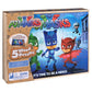 Pj Masks 5 Wood Puzzles In Wooden Storage Box (Styles Will Vary)
