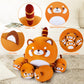 5 Pcs Red Panda Plush Toys-Red Panda Plush Stuffed Animal Family, Cute Red Panda Mommy With 4 Baby Red Panda Plushies For Kids, Kawaii Red Panda Anime Plush Toy Birthday Gifts For Kids Boys Girls