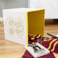 Ukonic Harry Potter Storage Bin Ottoman Cube Organizer - 15-Inch Fabric Basket for Playroom Decor - RBF-16838-C