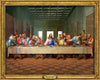 White Mountain 1000 Piece Jigsaw Puzzle - Last Supper Design - Chipboard Material