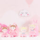 Onetoo Toddler Backpack Kids Backpacks With Soft Light Baby Dolls In Pink Polka Dots Dress 9.5'