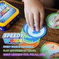 Foxmind Speedy Words Quick Word Game  On The Go Educational Kids and mature-themed Card Games  15 Minute Fun Card Games for 2 Players or More  Card Game for Family Night  Parties  and More