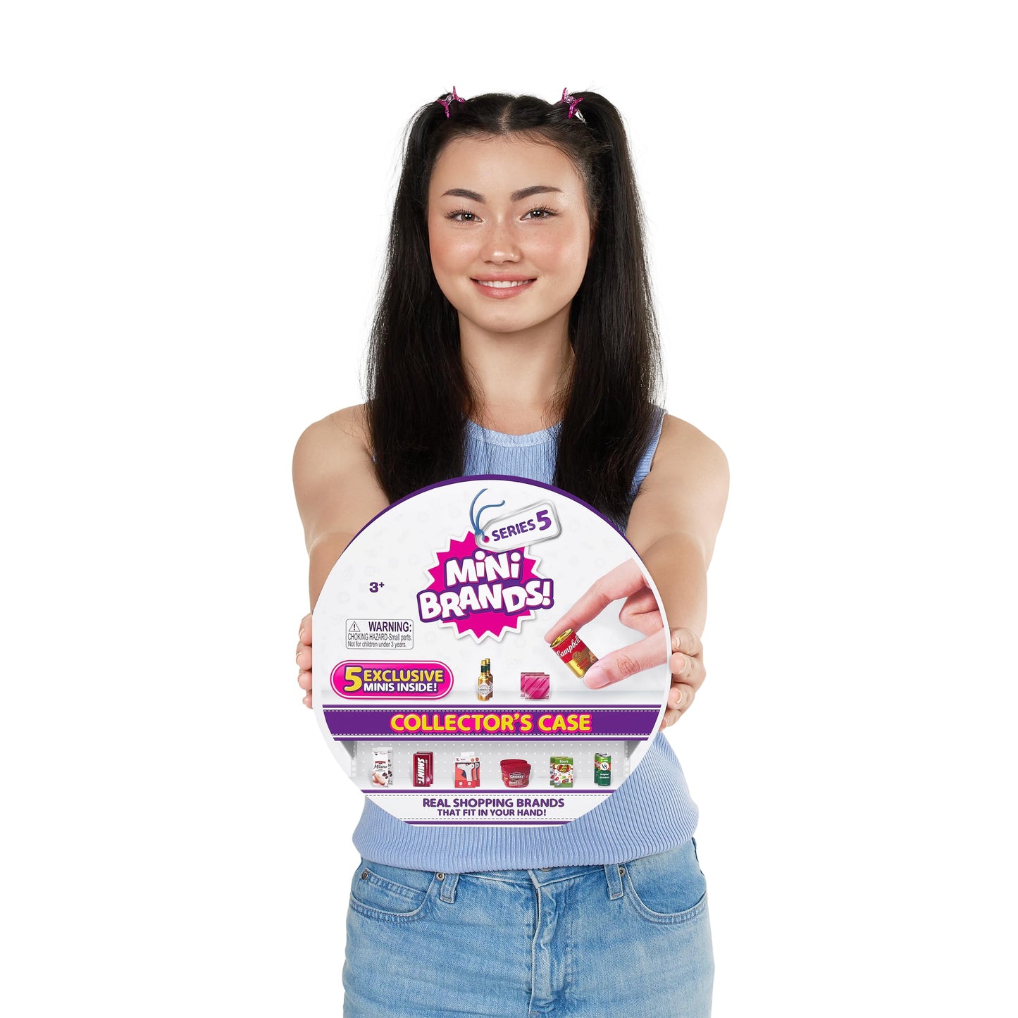 Mini Brands Series 5 Collector's Case by ZURU with 5 limited availability Minis  Mystery Collectibles Toys Comes Stores up 30 Minis