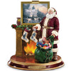 The Bradford Exchange Illuminated Santa Claus Figurine - Light Up The Holidays, Red, Model 1508868001