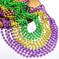 GiftExpress 144 pack Purple Gold Green Mardi Gras Beads Bulk, Mardi Gras Beads Necklaces Assortment, Throw Beads in Bulk, Gaspar
