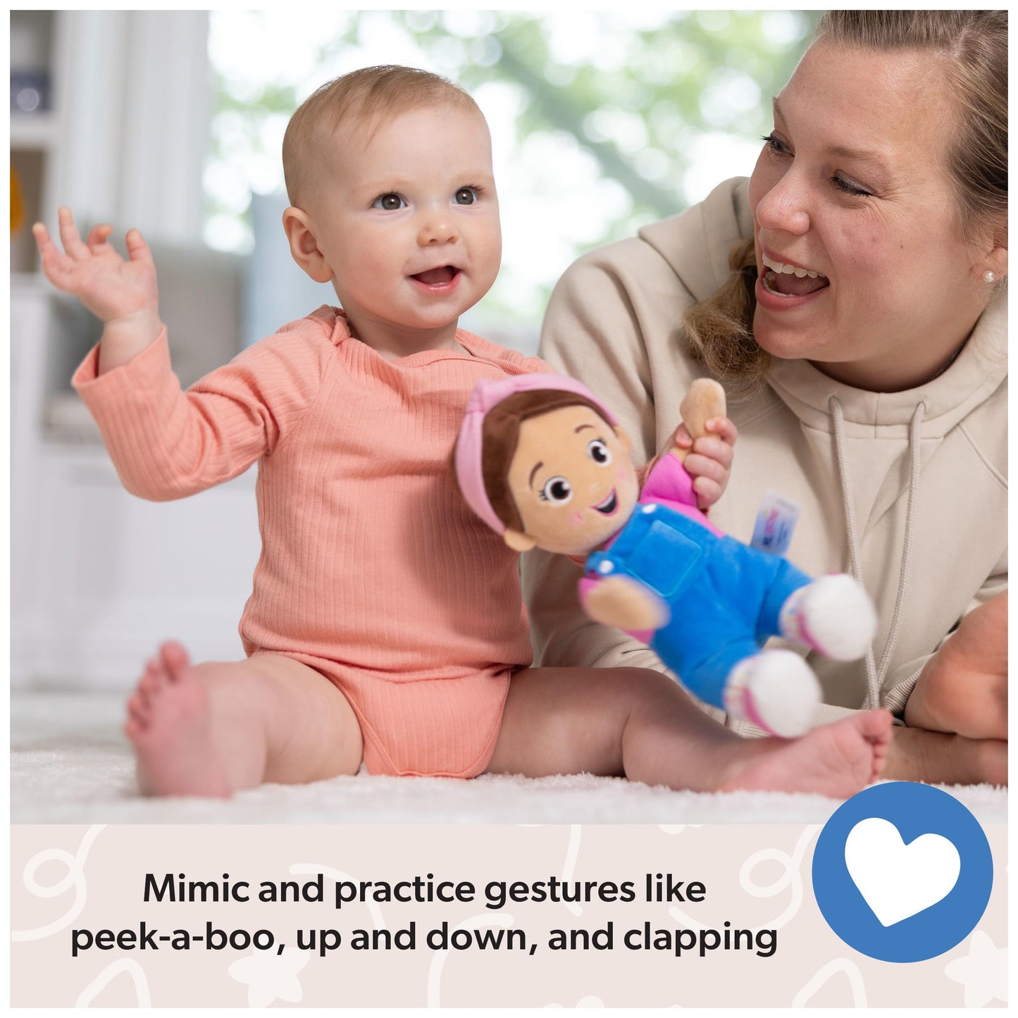 Ms. Rachel Cuddle & Comfort Doll - 11” Plush Baby Toy for Toddlers, One Size, Ms. Rachel Color, Model 6072626