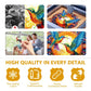 Wooden Puzzles For Adults - Mandala Hummingbird Wooden Puzzle, Unique Wooden Jigsaw Puzzles For Adults, Wood Puzzles Adult, Perf