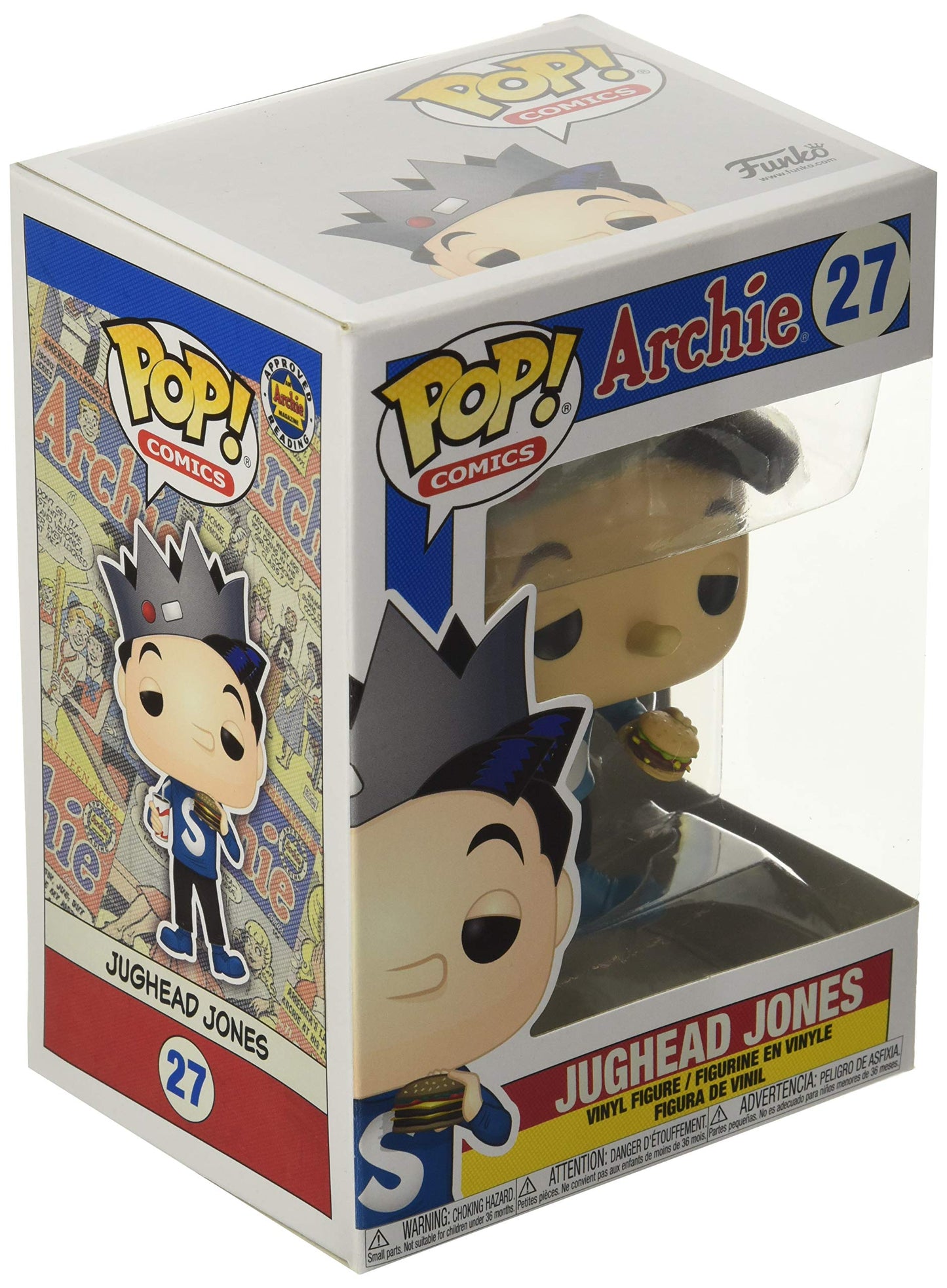 Funko Pop! Comics: Archie Comics - Jughead, Multicolor