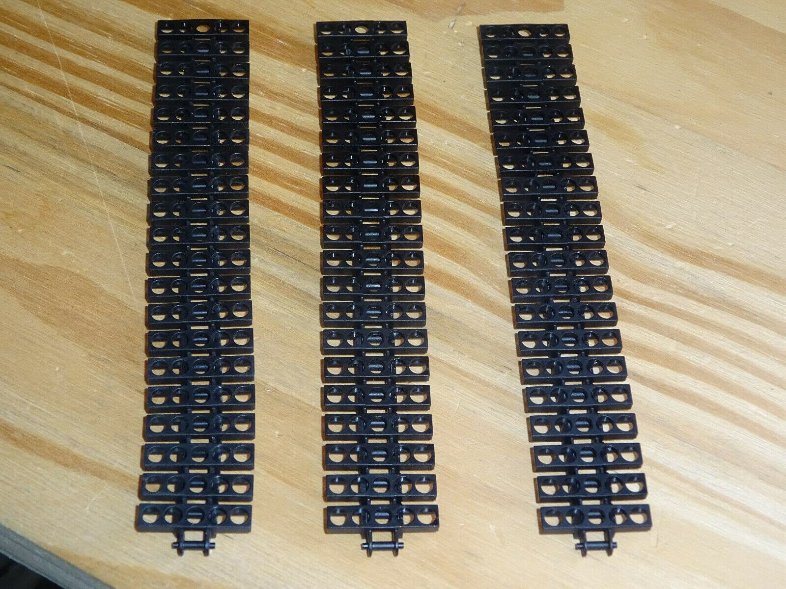 Lego Lot of 60 Black Technic Tread Links 3873 Crane Tank Tracks-New Condition