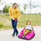 Aosom 12V Toddler Bumper Car With Remote Control, 360 Rotation Kids Electric Ride-On Toy, Twins Motor, Colorful Led Lights, 3 So