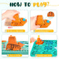 Fygurso Road Builder Kids Logic Toys, Large Puzzle Stem Board Games, Educational Montessori Toys Birthday Gifts For Age 4-8 Year