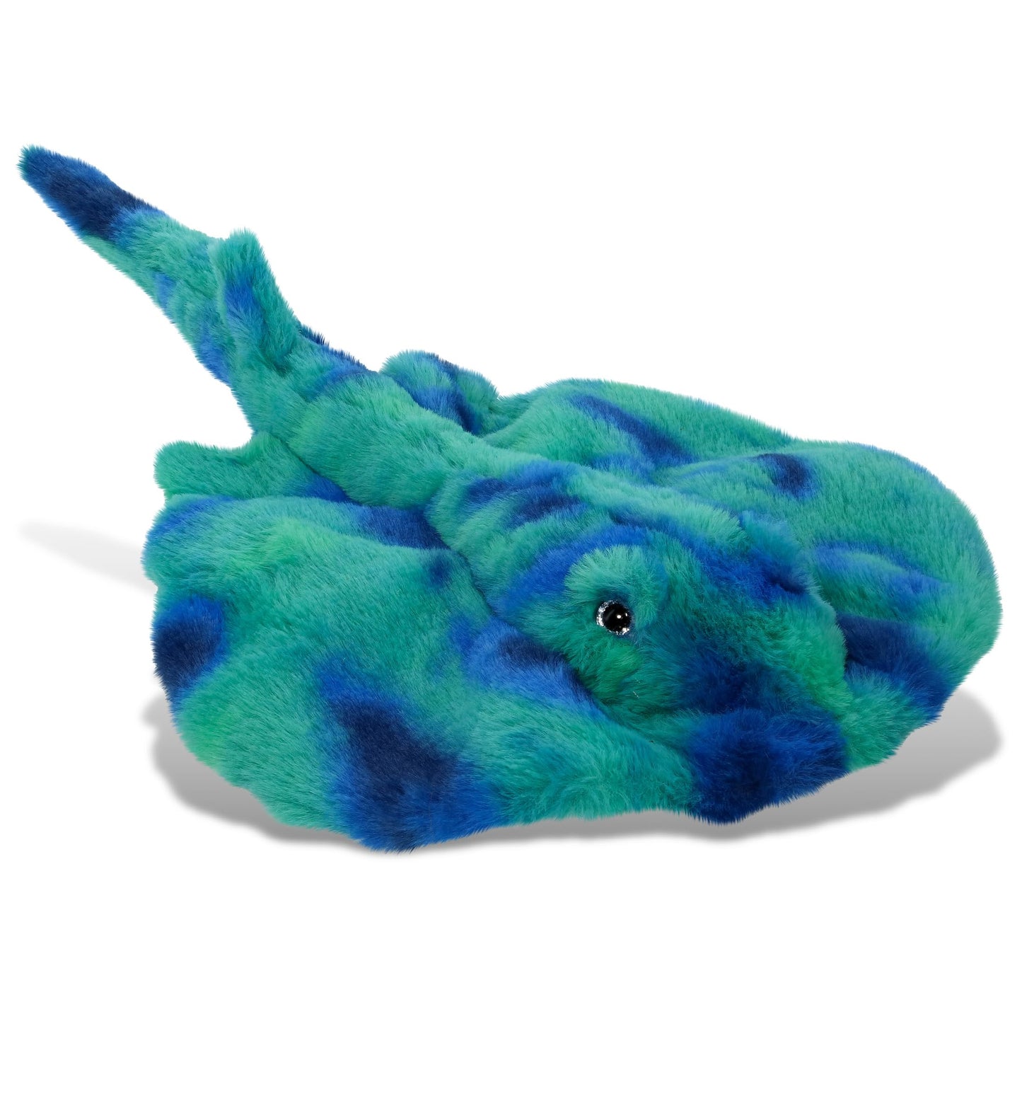 DolliBu Blue Tie-Dye Stingray Super Soft Stuffed Animal  Cute Realistic Stuffed Animals for Girls  Boys  mature-themeds Animal Gifts  Kids Nursery Decor for Newborn  Cuddly Soft Baby Plush Toys - 20 Inches