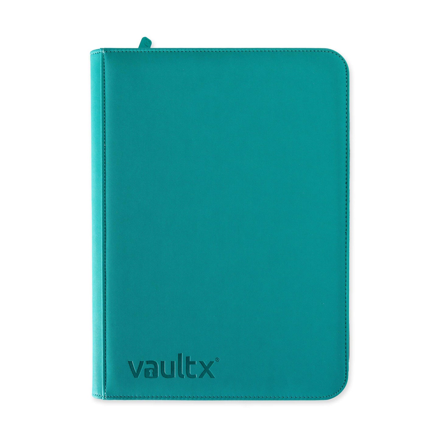 Vault X 9 Pocket Trading Card Zip Binder  360 Cards  enhanced Exo-Tec Album Material  20 Side-Loading Pages  Folder for Collectible Games  Sports  TCG (Teal)