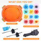 Bupasak Stadium Top Set, 12 Light Ignite Spinning Tops, 1 Stadium, 3 Launchers And 1 Grip, Metal Fusion Battling Game, Toy Gift