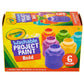Crayola Washable Kids Paint (6Ct), Paint Set For Kids, Assorted Bold Colors, Arts & Crafts Supplies For Kids, Nontoxic, Toddler Gifts