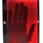 Powertrc 3D Pin Art Sculpture - Pin Impression Toy - Pin Impression Hand Mold - Great Toy For Kids (6' X 8' Red)