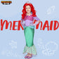 Spooktacular Creations Deluxe Mermaid Costume Set With Red Wig And Headband (Toddler (3-4))