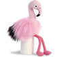 Aurora® Exquisite Luxe Boutique™ Ava Flamingo Stuffed Animal - Luxurious Elegance - Sensory Delight - Pink 12 Inches