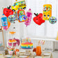 Back To School Balloons, Pencil Apple Crayon Foil Balloons, Welcome Back To School Decorations, Back To School Helium Mylar Ball