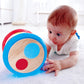 Hape Baby Drum | Colorful Rolling Drum Musical Instrument Toy For Toddlers, Rhythm & Sound Learning, Battery Powered (E0333)