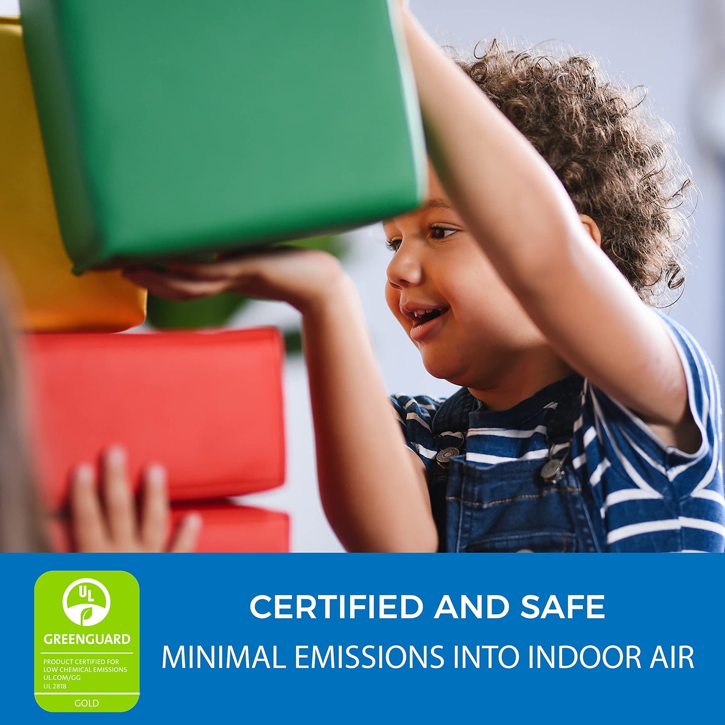 Factory Direct Partners 10414-Et Softscape Stack-A-Block Big Foam Construction Building Blocks, Soft Play Set For Toddlers And K