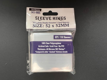 Sleeve Kings ''Kingdom Death Monster'' Card Sleeves 52 X 52 Mm (4X110 Pack, 440 Sleeves)