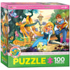 Eurographics Beautiful Hair Jigsaw Puzzle (100-Piece)