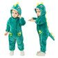 Tonwhar Kid'S And Toddler'S Costume Baby Animal Outfit Baby Boys' Girls' One-Piece Rompers Jumpsuit(3-6M,Green Dinosaur)