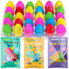 Anphile Dinosaur Party Favors - Dinosaur Birthday Party Supplies - 30 Pack Hatching Dinosaur Eggs With Cards Bulk - Party Favors