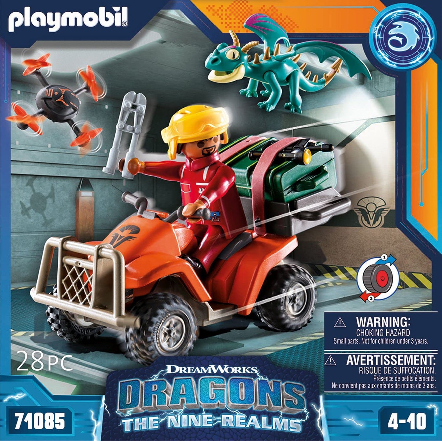 Playmobil Dragons Nine Realms: Icaris Quad