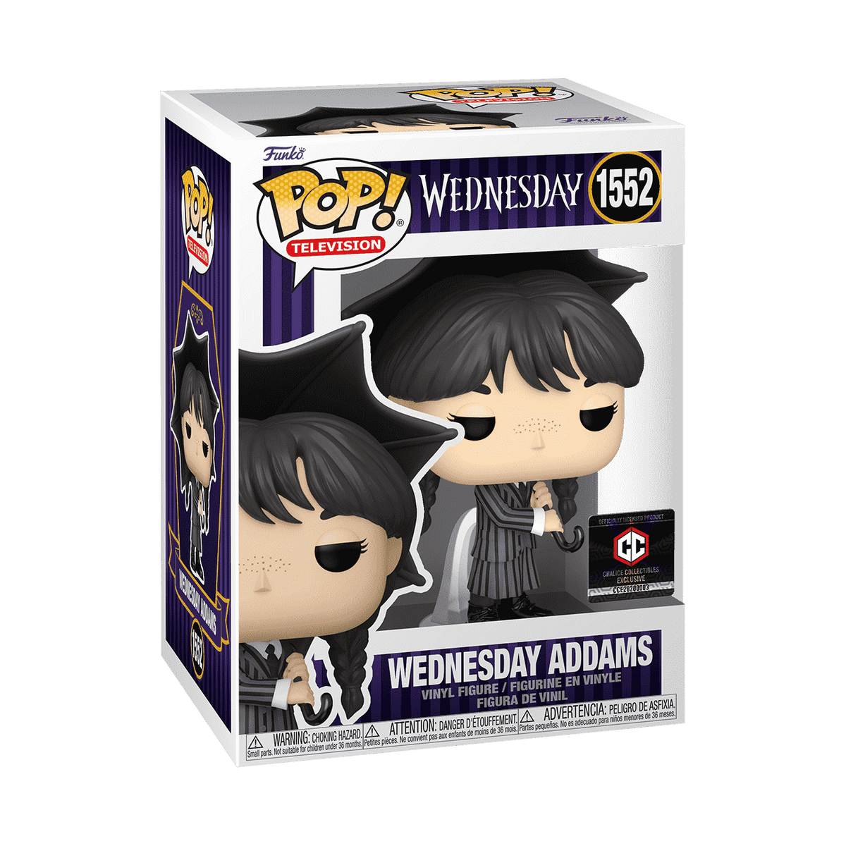 Wednesday Wednesday Addams Exclusive VAULTED #1552 Funko Pop Vinyl Figure