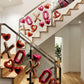 Red Xoxo Ballloons Red Heart Balloons Red Valentins Day Decorations Balloons For Valentines Day Bridal Shower Wedding Party Deco