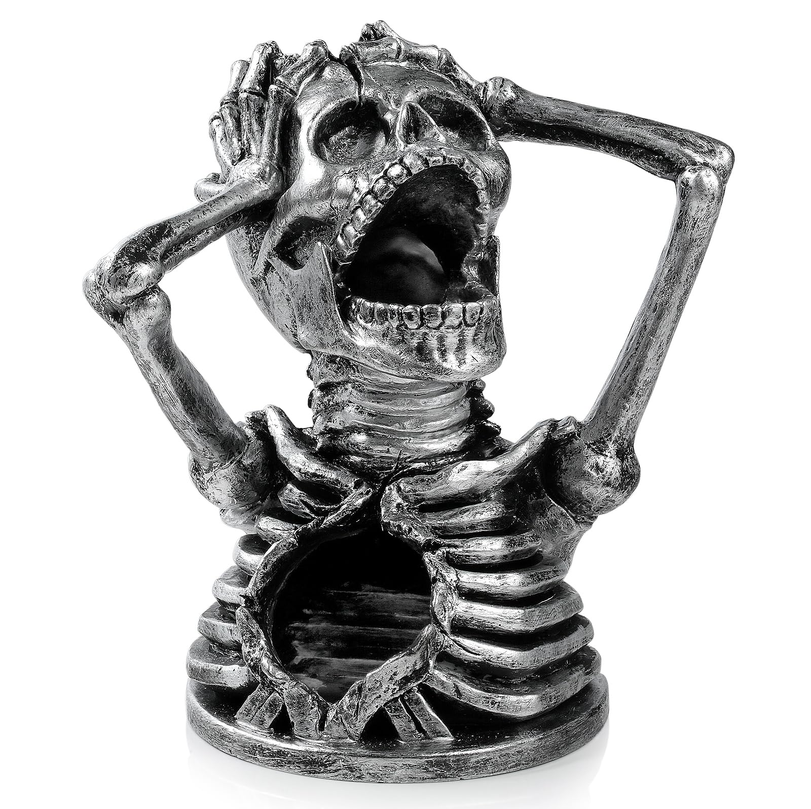 DNDND Dice Tower, Skull DND Dice Rolling Tower for Dungeons and Dragons D&D Tabletop Game and RPG Games (Skull)