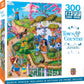 MasterPieces Town & Country - Ms. Potts Cottage 300pc Ezgrip Puzzle - Jigsaw Puzzle with Vibrant Artwork and Durable Pieces - Fun Family Activity  Brain Challenge  and Educational Entertainment