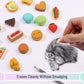 Mr. Pen- Food Erasers, 30Pcs, Take Apart Erasers, Fun Eraser for Kids, Food Eraser for Kids