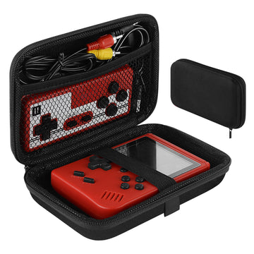 Linkidea Handheld Game Console Carrying Case, Protective Travel Retro Mini Game Player Box for Charging Cable, Earplugs, Batteri