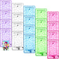 20 Pieces Gift Card And Money Puzzle Brain Teasing Maze Portable Puzzle Gift Box Plastic Gift Card Holder Intellectual Puzzles For Adults And Teens Birthday Party Supplies(Multicolor)